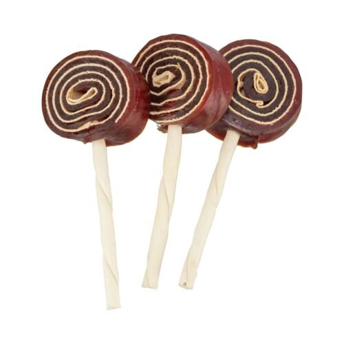 Lolly pato y bacalao Trixie - textura del relleno de pato